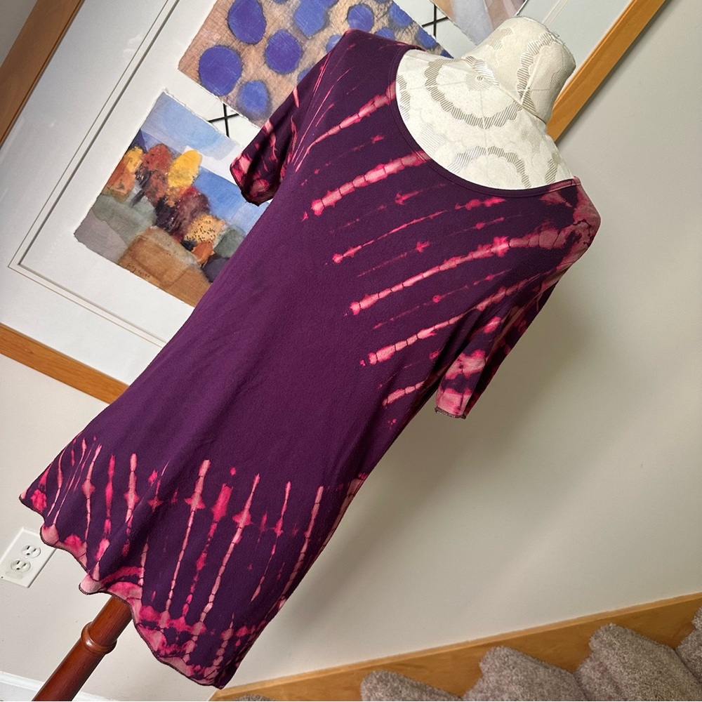 Sacred Threads Tie Dye Tunic Tee